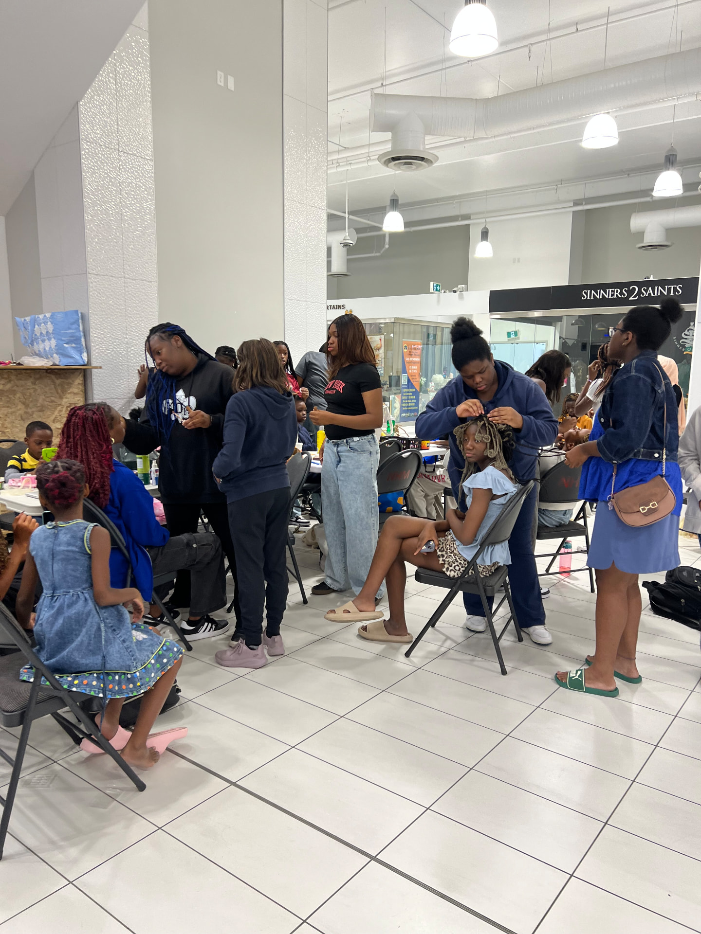 Students and community members gather for the graduation celebration